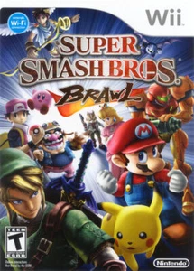 SUPER SMASH BROS BRAWL NINTENDO Wii EDIZIONE USA NTSC day one usato - Picture 1 of 2