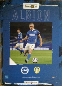 Brighton v Leeds United 2020-21 programme - Picture 1 of 1