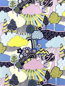 Tela Liberty Art Deco Sunny Afternoon Carnaby Collection algodón acolchado - Imagen 1 de 4