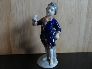 Porzellanfigur  Kobalt Thüringer Porzellan Soldat  - Picture 1 of 3
