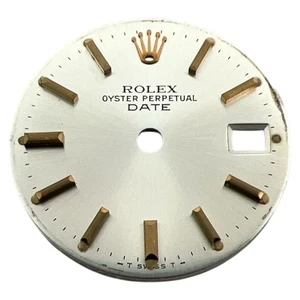 Genuine Rolex Oyster Perpetual Date 26mm Dial Silver & Gold 6917 - Picture 1 of 4