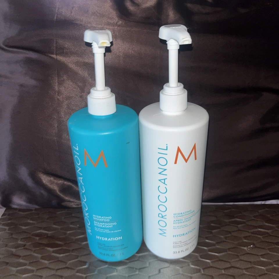 Moroccanoil HYDRATING Shampoo & Conditioner Duo Set 33.8 oz  USED  - Image 1 of 2