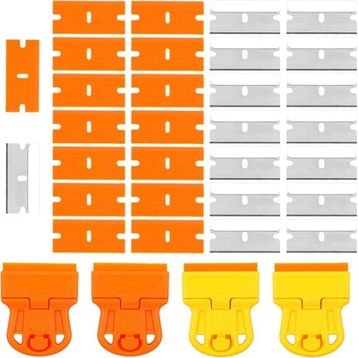 Herramienta de raspado de cuchillas de afeitar de 4 piezas mini herramienta de eliminación de adhesivos Foto 1 de 4