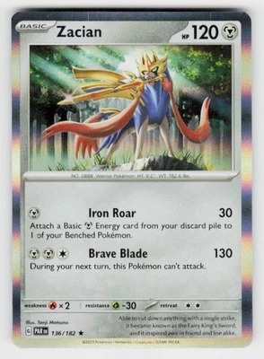 SV04: Paradox Rift #136/182 Zacian - Image 1 of 2