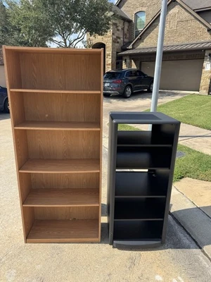 Mainstays MS19-D1-1009-24 71" 5 Shelf Bookcase - Canyon Walnut - Image 1 of 4