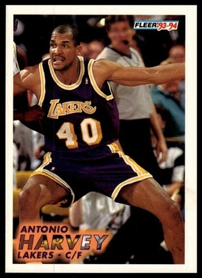 1993-94 Fleer #313 Antonio Harvey - Image 1 of 2