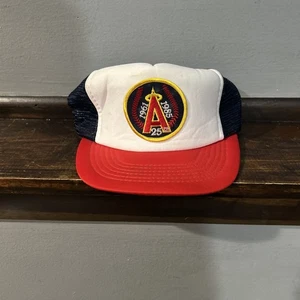 Vintage Anaheim Angels Trucker Mesh Snapback Hat Cap 85’ SnapBack OSFM - Bild 1 von 12