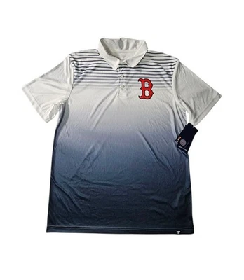 Boston Red Sox Fanatics MLB Baseball Short Sleeve Polo Shirt Men Large NWT NEW  - Image 1 of 4