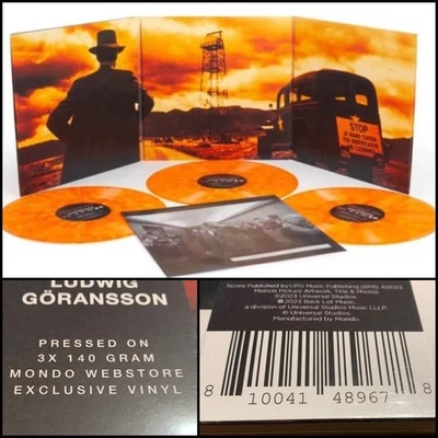 OPPENHEIMER Soundtrack 3x LP MONDO Orange Yellow Vinyl SEALED Ludwig Göransson - Image 1 of 4