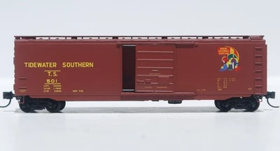 Tidewater Southern. N Scale. 50' SSD Box Car w/-Roof Walk. MTL. R/N TS 501. New. - Image 1 of 3