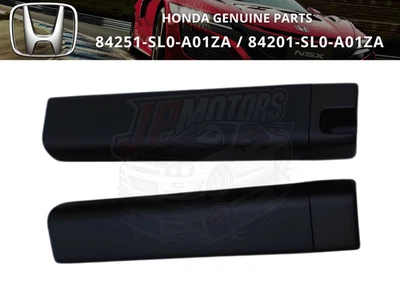 HONDA Genuino ACURA LHD NSX Lateral Negro Decoración Juego de Cubierta Izquierda y Derecha Nuevo Foto 1 de 4