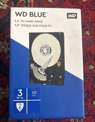 WD Blue Caviar 3 TB 6 Gbps 3.5" Internal HDD Drive WDBH2D0030HNC-NRSN - Image 1 of 3
