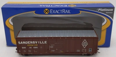 ExactRail EP-80905-5 HO Sandersville Railroad PS5344 Box Car #10085 NIB - Image 1 of 4