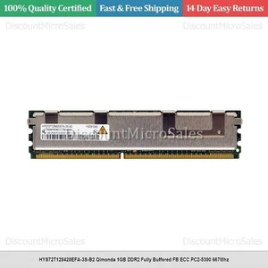 HYS72T128420EFA-3S-B2 Qimonda 1GB DDR2 Fully Buffered FB ECC PC2-5300 667Mhz - Picture 1 of 1