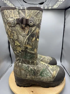FIELD & STREAM 1000G THINSULATE SCENT FREE HUNTING BOOTS SIZE 10 REAL TREE CAMO - Picture 1 of 7