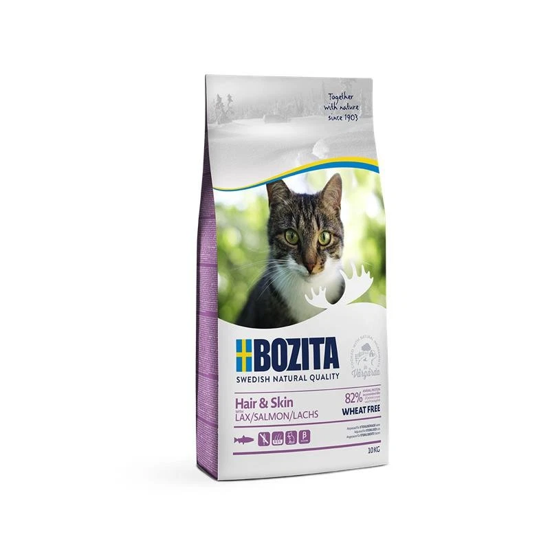 Bozita Katze Hair & Skin Wheat Salmon 10kg