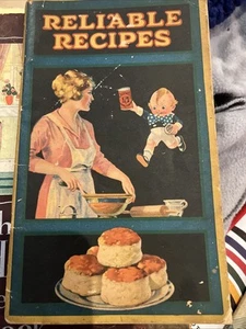 Reliable Recipes by Calumet Baking Powder Co Chicago, Illinois - Picture 1 of 4