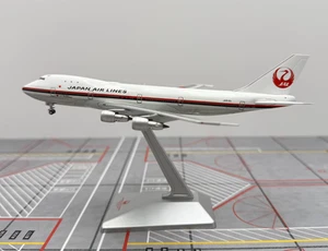1:400 HX Models JAPAN AIRLINES BOEING 747-100 Passenger Airplane Diecast Model - Picture 1 of 12
