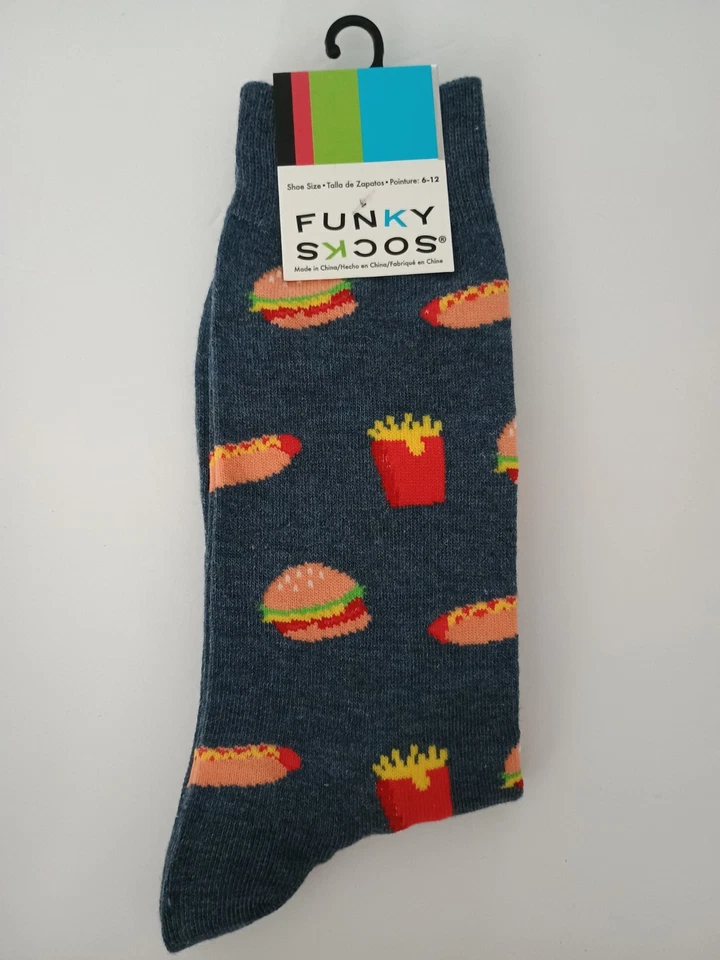 Calcetines Funky Novedad Hombres Calcetines Crew - Tú eliges (1 par) Foto 1 de 1