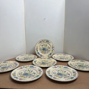 Mason's REGENCY PLANTATION COLONIAL Salad & Bread Plates 8 asstorted  pieces - Picture 1 of 24