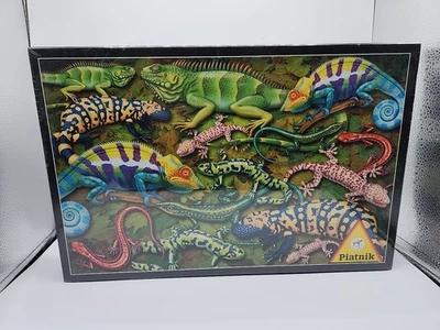 Piatnik Jigsaw Puzzle 1000 Pieces "Salamanders” 26.5"x 17.4"  555343 Rare Sealed - Image 1 of 4