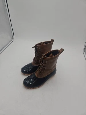 The Original Duck Boot Women's Size 6 m Sporto Arianna Brown Tan Rain Boots  - Image 1 of 4
