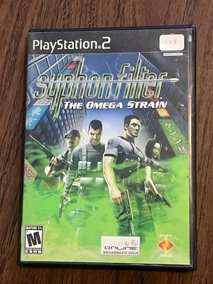 Syphon Filter Omega Strain (Sony Playstation 2, 2004) CIB COMPLETE - Image 1 of 4
