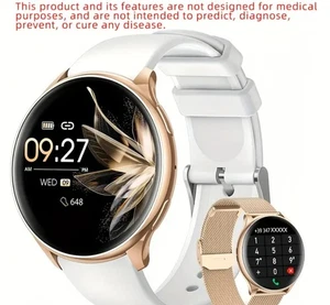 Smartwatch with Wireless Call/Wake, Women's Functions, Sleep, 19 MLA-T0026C - Picture 1 of 24
