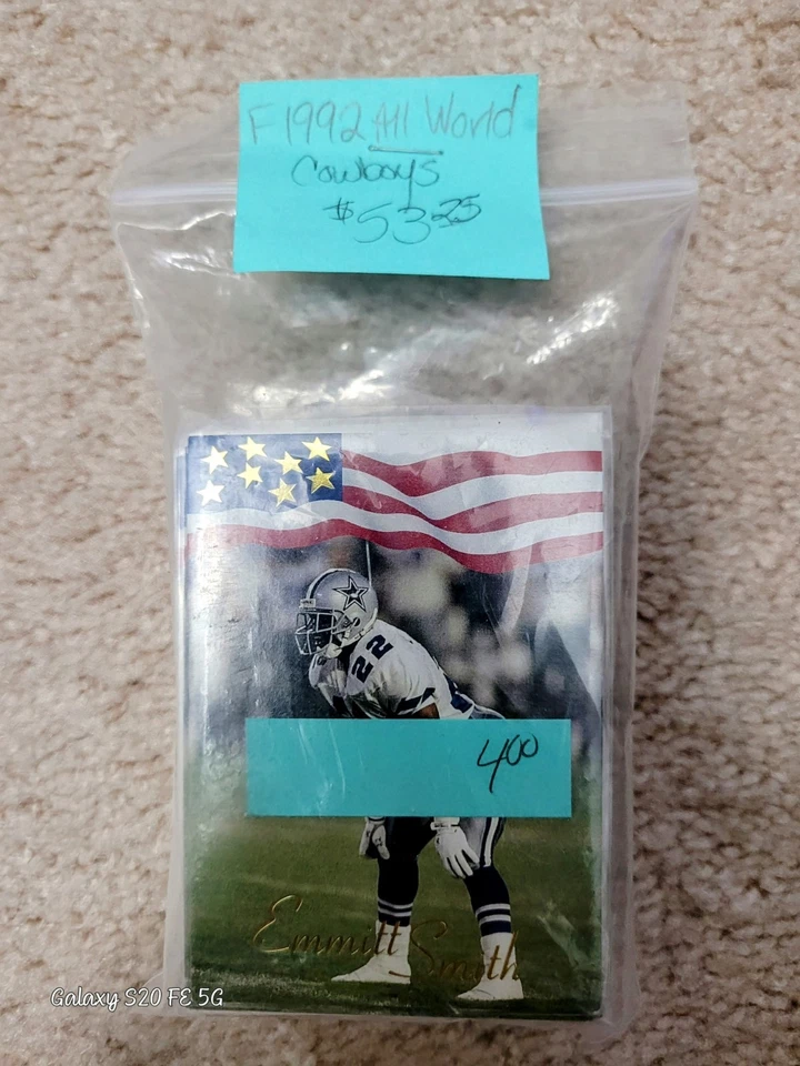 1992 All World Cowboys Pro Set Mix  - Image 1 of 1