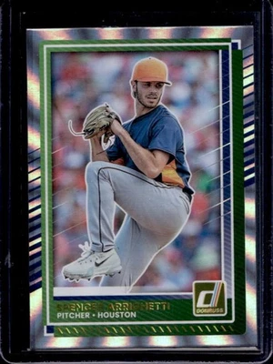 2025 Donruss Spencer Arrighetti Laser #47 Astros - Image 1 of 2