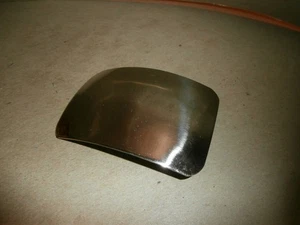 Hebilla de cinturón lisa vintage níquel plata - Imagen 1 de 3