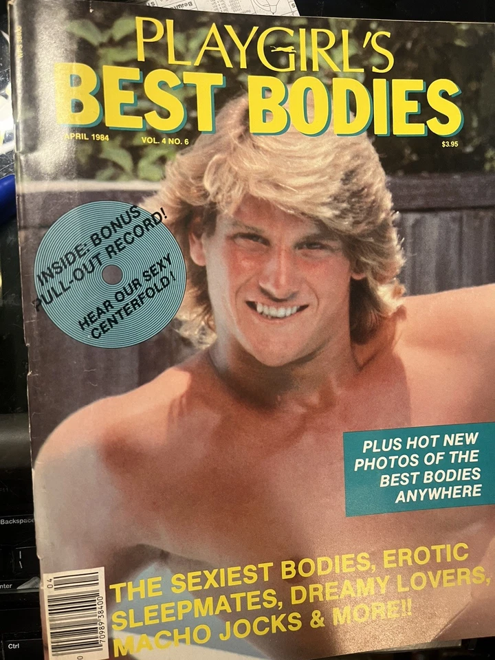 PLAYGIRL MAGAZINE  PLAYGIRLS  BEST BODIES *APRIL 84* COLLECTORS * wow - Image 1 of 1