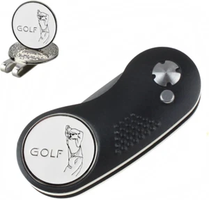 Kofull Golf Pitchgabel +Ball Marker+ Hat Clip Switchblade Golf Grün Reparaturgab - Bild 1 von 8