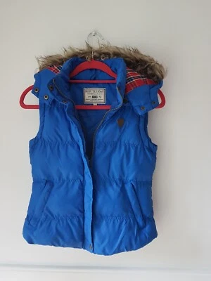 WOMEN'S/GIRLS "RUBY TUESDAY "GILET BODY-WARMER UK 8,XS,HOOD REMOVES BY ZIP. - Image 1 of 4