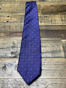 Vintage Oscar de la Renta handgefertigte Designer-Krawatte für Herren 100 % Seide - Bild 1 von 3