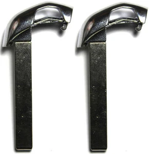 2 New For Cadillac Prox Smart Key Remote Keyless Emergency Uncut Blade Blanks - Picture 1 of 1