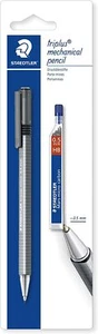 Lápiz mecánico triangular Staedtler Triplus Micro 77425BK25D tubo de plomo de 0,5 mm - Imagen 1 de 2