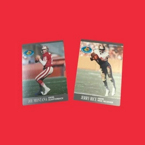 Joe Montana Ultra Performances Card#4 of 10 49ers HOF 91 Fleer Ultra Jerry Rice - Picture 1 of 2