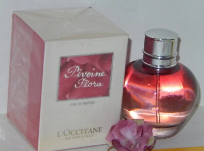 L'OCCITANE PEONY (FLORA PIVOINA) EAU DE PARFUM SPRAY 50 ML/1,7 FL OZ RARO NUEVO EN CAJA Foto 1 de 4