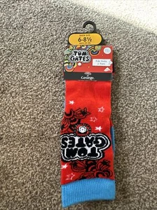 George At Asda Tom Gates Kids Socks 2 Pairs Size 6-8.5 - Picture 1 of 5
