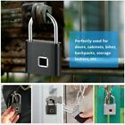 Keyless USB Charging Fingerprint Lock Smart Padlock door lock 0.2sec Unlock Port