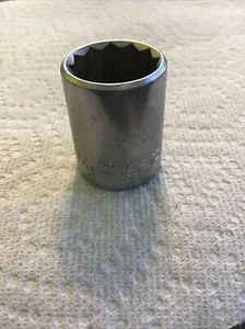 Craftsman USA 1/2 Drive 7/8" 12pt Shallow Socket 47512 -EE- - Picture 1 of 8