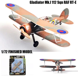 British Gladiator Mk.I 112 Sqn RAF RT-E aircraft 1/72 finish plane Easy model - Picture 1 of 7
