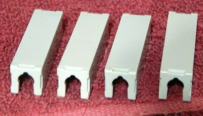 复古 Fisher-Price Construx 灰色中光束 4 件 — 第 1/4 张图片