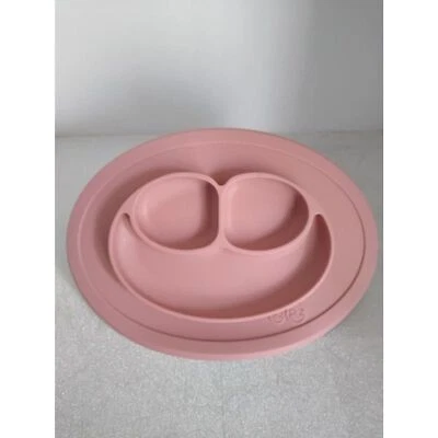  Mantel individual de silicona EZPZ cara sonriente para bebé niño pequeño plato de alimentación Foto 1 de 3
