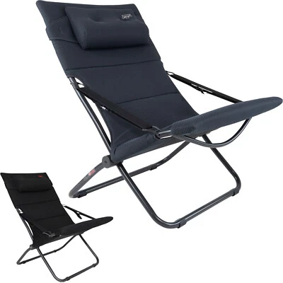 CRESPO Campingstuhl AP 263 Air Deluxe Garten Liege Stuhl Lounger Klappstuhl Alu - Bild 1 von 4