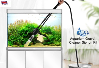 AQQA -  Multifunctional 6 in 1 Gravel Cleaner Electric Vacuum for Fish Tank UK - Image 1 of 4