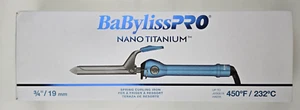 Rizador de resorte profesional BaBylissPRO Nano Titanium, 3/4" - Imagen 1 de 5