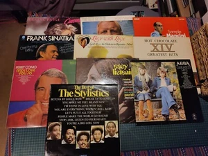 10 X Vintage Vinyl LP Records 1970's & 1980's Various Artists - Picture 1 of 7