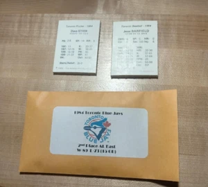 Toronto Blue Jays-1984 ORIGINAL Statis Pro Baseball Team Set - Picture 1 of 1